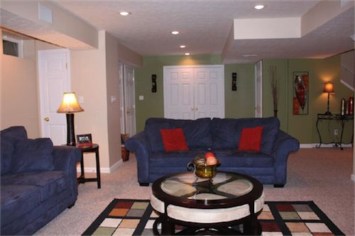 Staged Basement